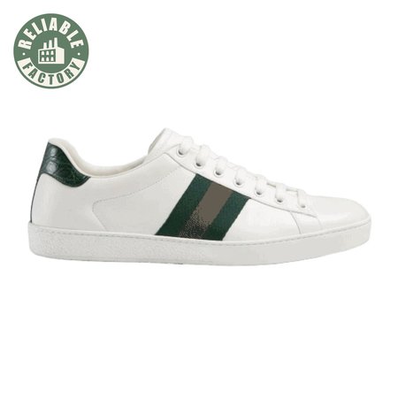 GUCCI ACE LEATHER SNEAKER - GC34