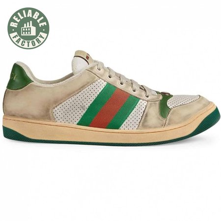 GUCCI SCREENER LEATHER SNEAKER - GC53