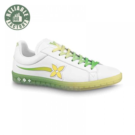 luxembourg samothrace trainers in jaune - lsvt274