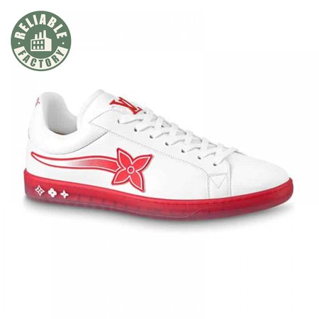 luxembourg samothrace trainers in rouge - lsvt273