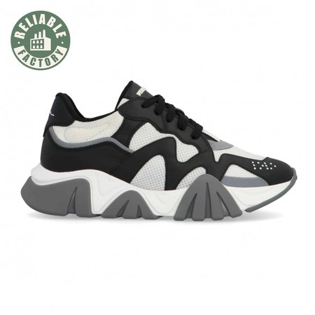 VERSACE MULTICOLOURED CHUNKY SOLE SNEAKERS - VS36